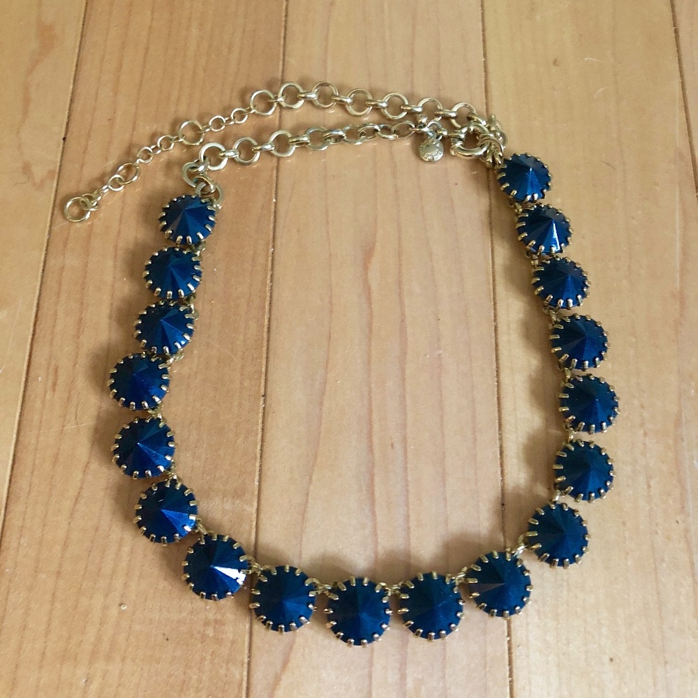 J. Crew Factory Crystal Venus Flytrap Necklace